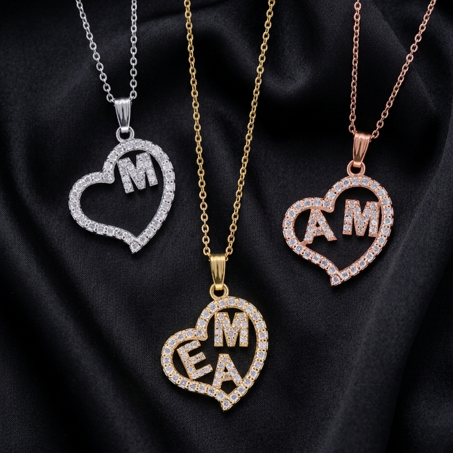 Family Heart Pendant