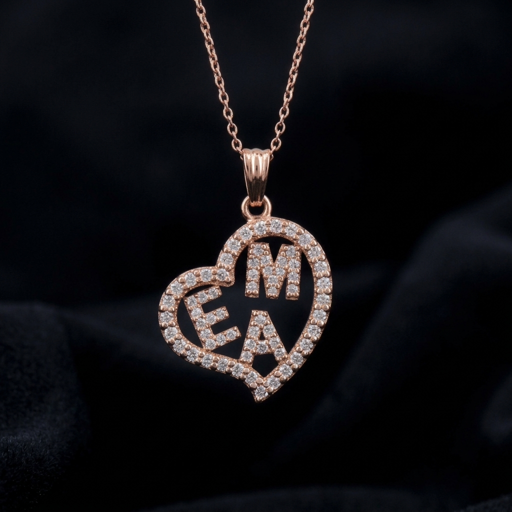 Family Heart Pendant