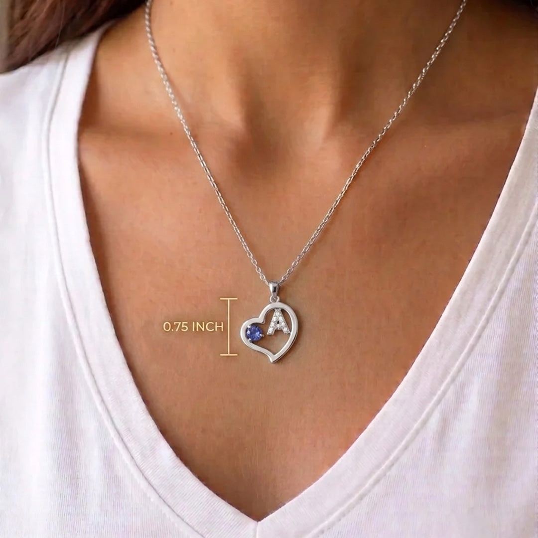 Everyday Heart Pendant Polished or Satin finish